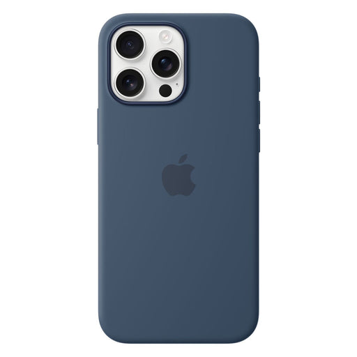 Produktbild Smartphone-Hülle - Apple iPhone 16 Pro Max Silikon Case denim blau mit Magsafe