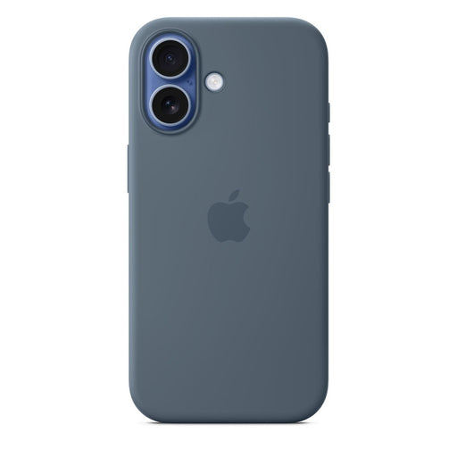 Produktbild Smartphone-Hülle - Apple iPhone 17 Silikon Case mit MagSafe Maritimblau