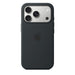 Apple iPhone 17 Pro Silikon Case mit MagSafe Schwarz