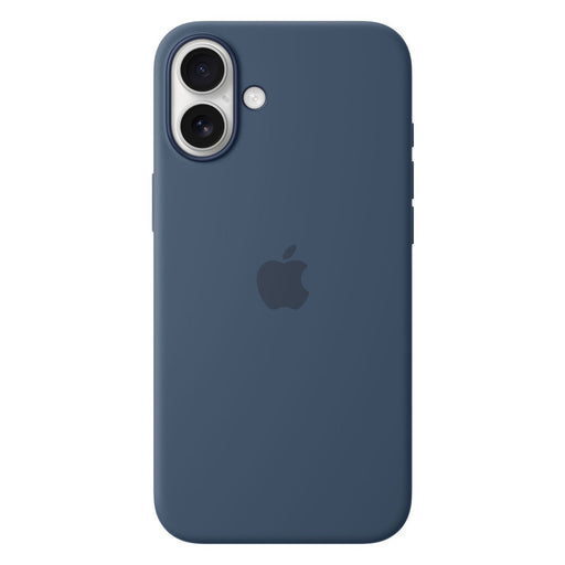 Produktbild Smartphone-Hülle - Apple iPhone 16 Plus Silikon Case Denim blau jeansblau mit Magsafe