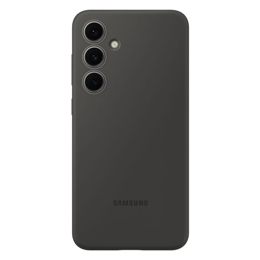 Produktbild Smartphone-Hülle - Samsung Silikon Case schwarz passend für  Galaxy S24 FE