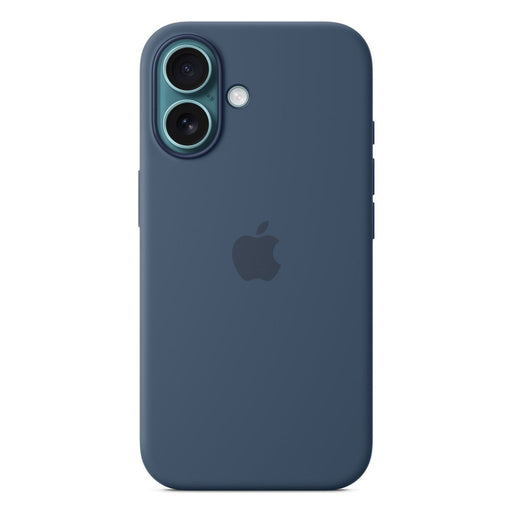 Produktbild Smartphone-Hülle - Apple Silikon Case Denim jeans passend für iPhone 16 mit Magsafe