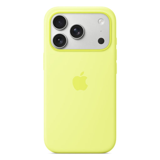 Produktbild Smartphone-Hülle - Apple Silikon Case Neon Yellow passend für iPhone 17 Pro mit Magsafe