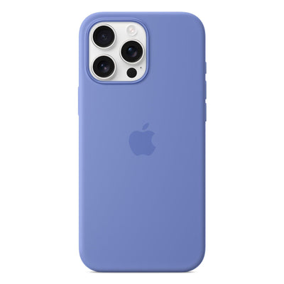 Silikon Case Periwinkle passend für iPhone 16 Pro Max mit Magsafe