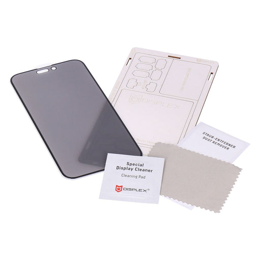 Produktbild Displayschutzglas - Displex Full Cover Privacy Glass passend für iPhone 14 Pro Max