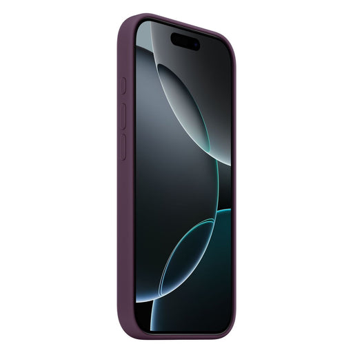 Produktbild Smartphone-Hülle - Apple Silikon Case Plum pflaume passend für iPhone 16 Pro mit Magsafe