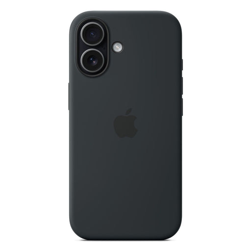 Produktbild Smartphone-Hülle - Apple Silikon Case schwarz passend für iPhone 17 mit Magsafe