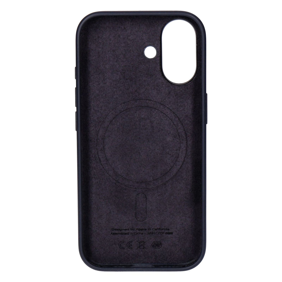Produktbild Smartphone-Hülle - Apple Silikon Case mit MagSafe Schwarz passend für iPhone 17