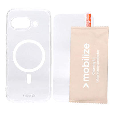 Protection Pack passend für Google Pixel 9a Clear Case und Displayschutz