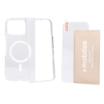 Protection Pack passend für Google Pixel 9 Pro  Fold Clear Case und Displayschutz