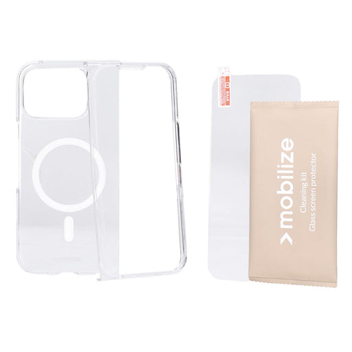 Produktbild Smartphone-Hülle - Mobilize Protection Pack passend für Google Pixel 9 Pro  Fold Clear Case und Displayschutz