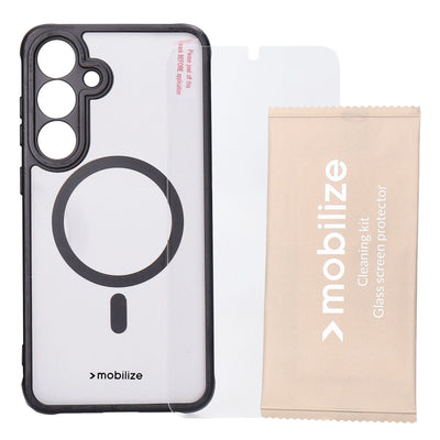 Protection Pack passend für Samsung S25+ Clearblack Case und Displayschutz