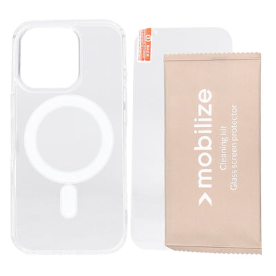 Protection Pack passend für iPhone 16 Pro Clear Case und Displayschutz
