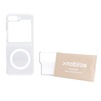Protection Pack passend für Samsung Z Flip6 Clear Case und Displayschutz