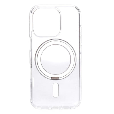 Care by  Kickstand Case MagSafe Silber passend für Apple iPhone 16 Pro