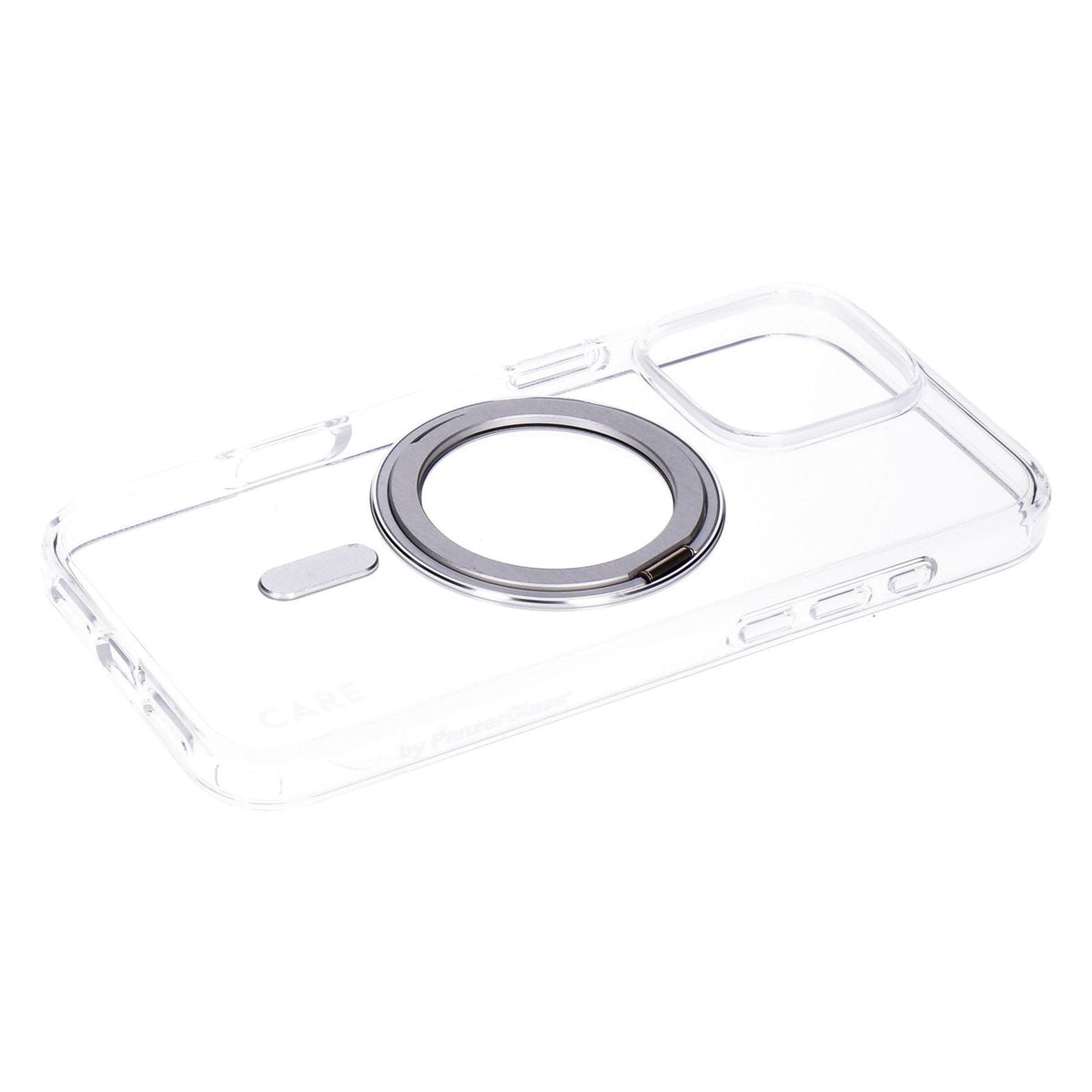 Produktbild Displayschutzglas - Care by PanzerGlass Kickstand Case Silber passend für Apple iPhone 16 Pro Max