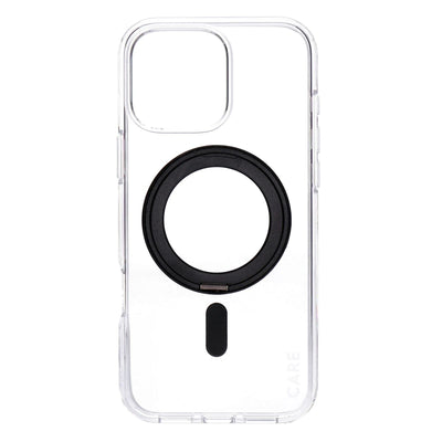 Care by  Kickstand Case schwarz passend für Apple iPhone 16 Pro Max