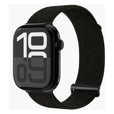 Loop Armband schwarz passend für Apple Watch 44/45/46/49mm