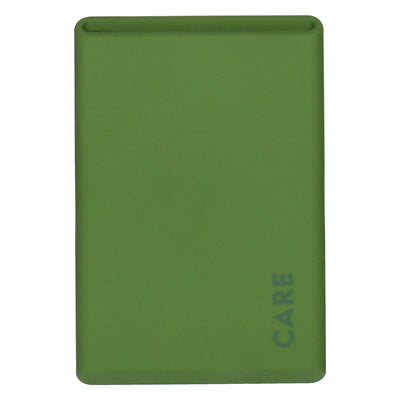 CARE by  Fashionable Card Holder grün fuzz Magsafe kompatibel