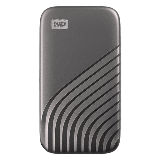 Produktbild externe SSD - Western Digital My Passport SSD 500GB externe Festplatte grau