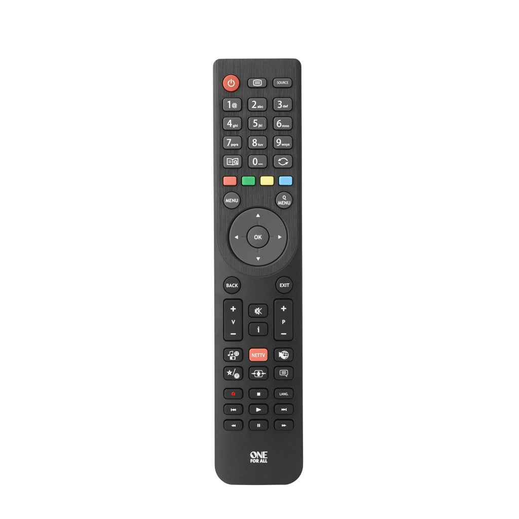 Produktbild Universal-Fernbedienung - One For All TV Replacement Remotes URC 1918 Fernbedienung IR Wireless Drucktasten