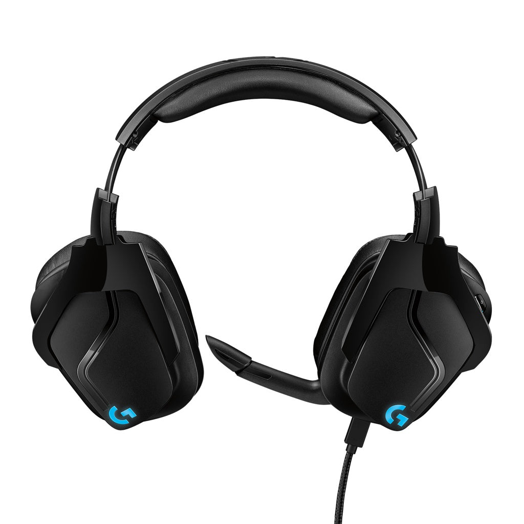 Produktbild Gaming-Headset - Logitech G935 Gaming Headset Kopfhörer Verkabelt & Kabellos Kopfband Schwarz, Blau
