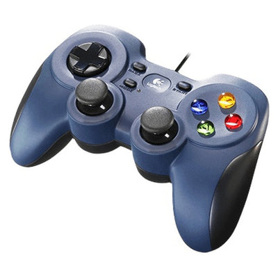 Gamepad F310 Schwarz, Blau USB 2.0 PC