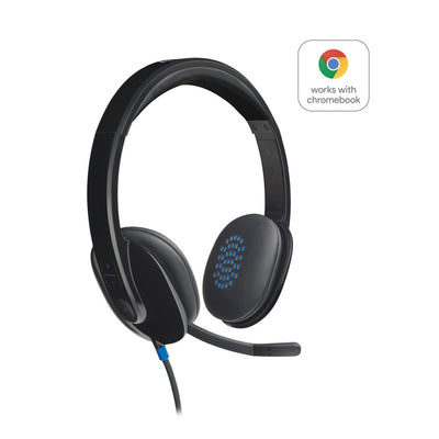 H540 USB Computer Headset Kopfhörer Verkabelt Kopfband Büro/Callcenter USB Typ-A