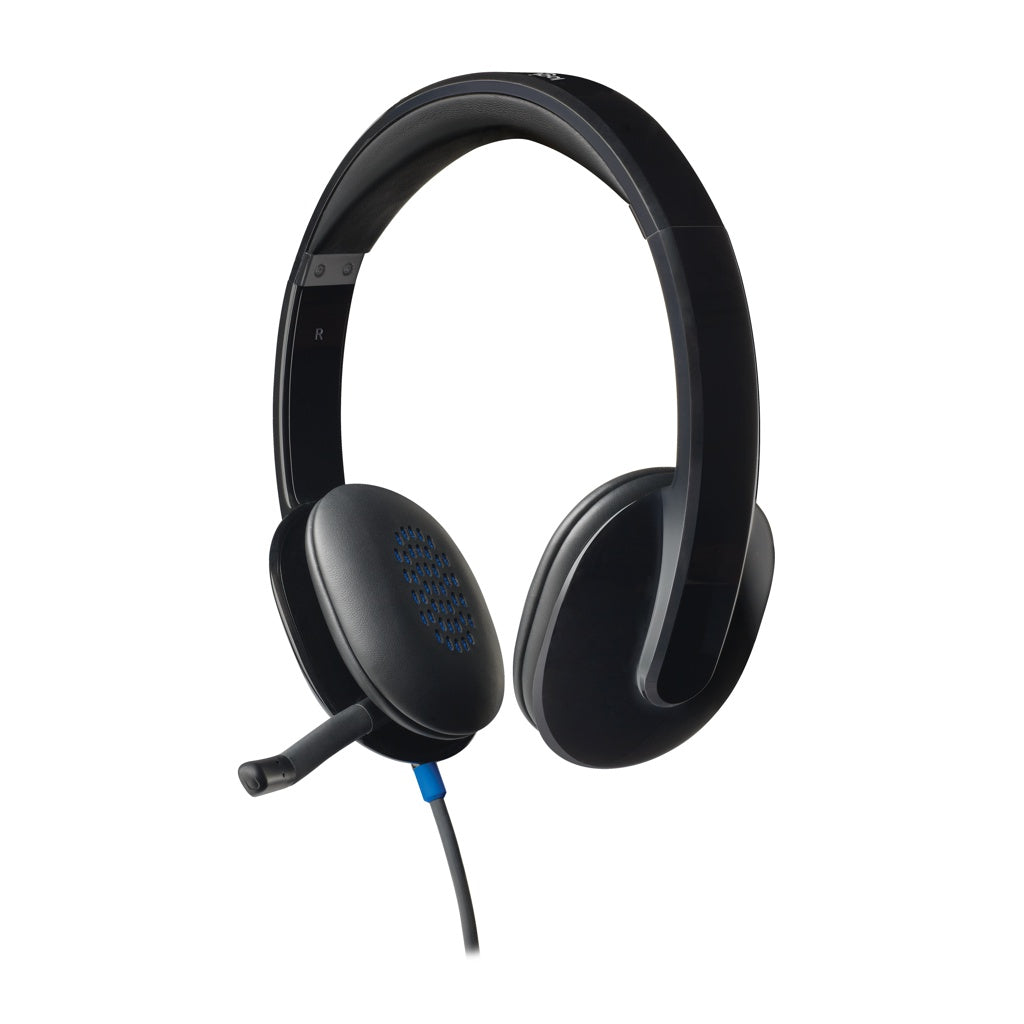 Produktbild PC-Headset - Logitech H540 USB Computer Headset Kopfhörer Verkabelt Kopfband Büro/Callcenter USB Typ-A
