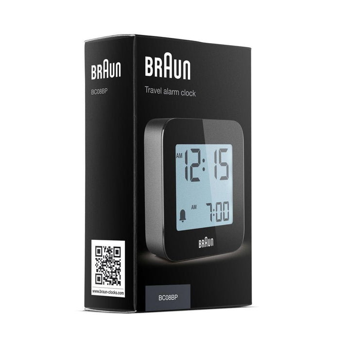 Braun BC08 Digitaler Wecker Schwarz