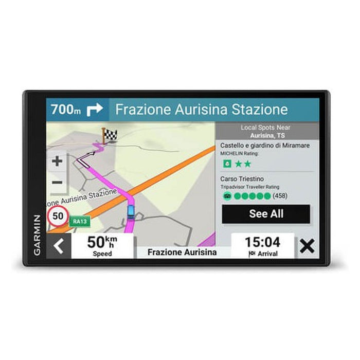 Garmin CamperVan Navigationssystem Handgeführt 17,6 cm (6.95 Zoll) TFT Touchscreen 239,6 g