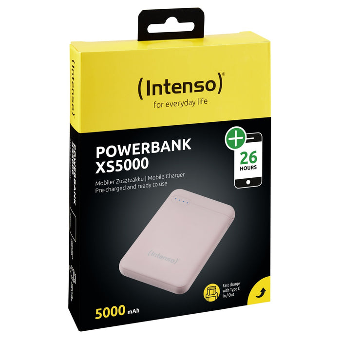 Intenso XS5000 Akkuladegerät Lithium Polymer (LiPo) 5000 mAh Rose