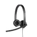 Logitech USB Headset H570e Kopfhörer Verkabelt Kopfband Büro/Callcenter Schwarz