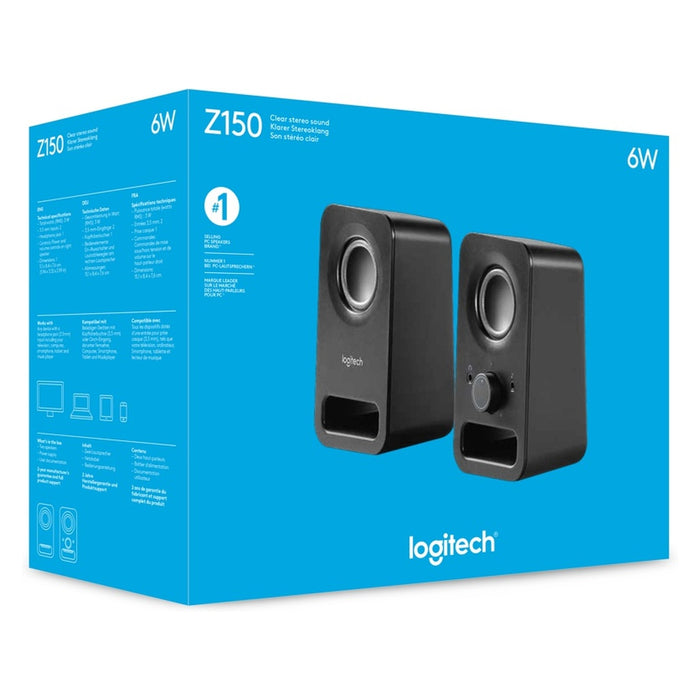 Logitech z150 Multimedia Speakers Schwarz Verkabelt 6 W