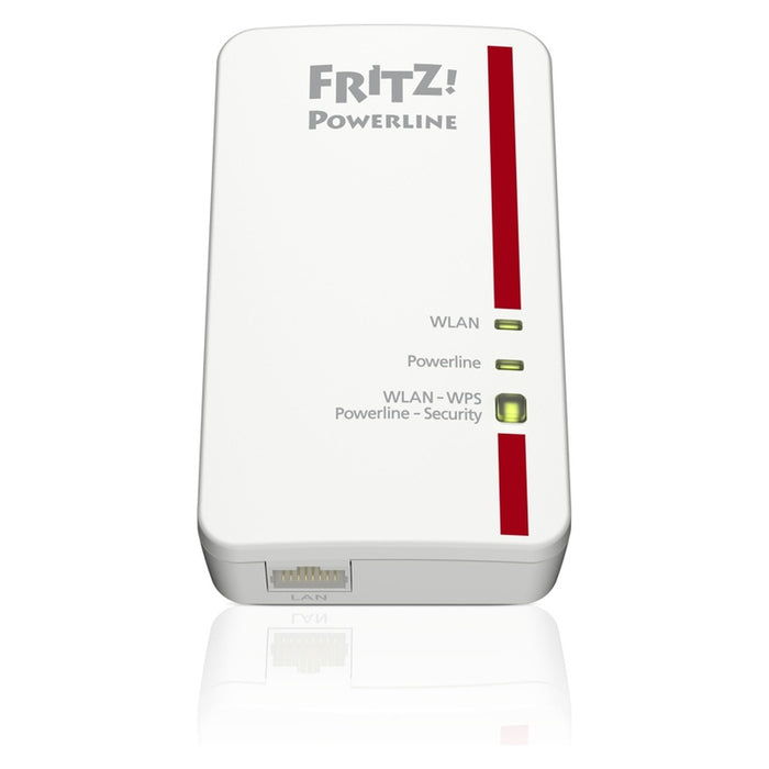 AVM FRITZ!Powerline 1240E WLAN 1200 Mbit/s Eingebauter Ethernet-Anschluss Weiß 1 Stück(e)