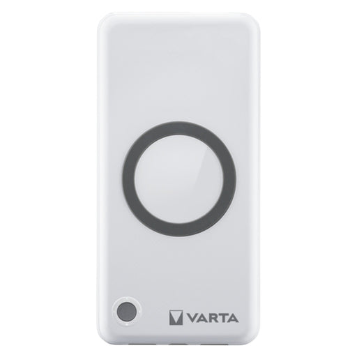 Produktbild Powerbank - Varta 57913 Lithium Polymer (LiPo) 10000 mAh Kabelloses Aufladen Weiß