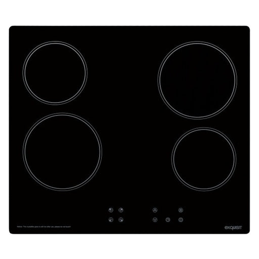 Produktbild Elektro-Kochfeld - Exquisit EKC601-2 Schwarz Integriert Zonen- Induktionskochfeld 4 Zone(n)