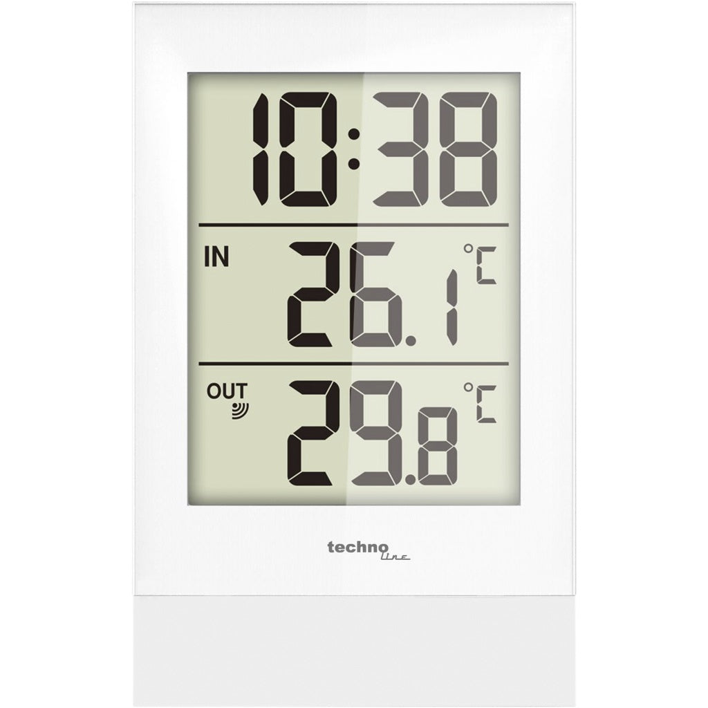 Produktbild Wetterstation - Technoline WS 9178 Digitale Wetterstation Weiß Akku