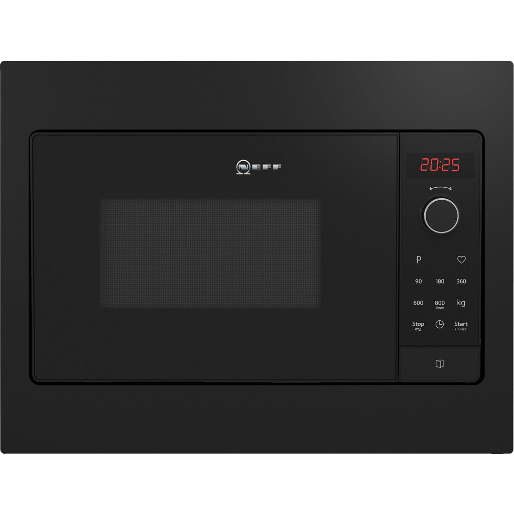 Produktbild Einbau-Mikrowelle - Neff HLAWG25S3 Mikrowelle Integriert Solo- Mikrowelle 20 l 800 W Schwarz