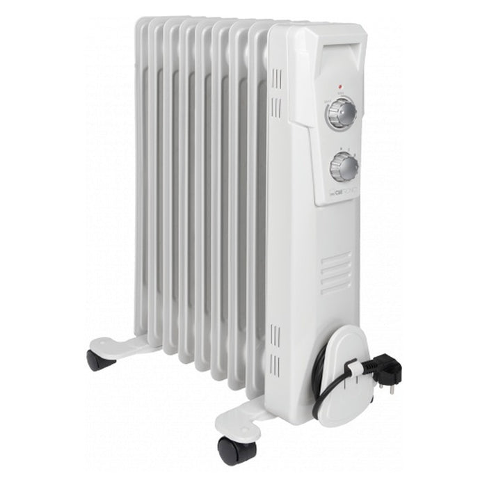 Clatronic RA 3736 Indoor Weiß 2000 W Öl-Heizlüfter