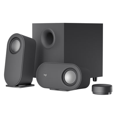 Z407 Bluetooth computer speakers with subwoofer and wireless control 40 W Graphit 2.1