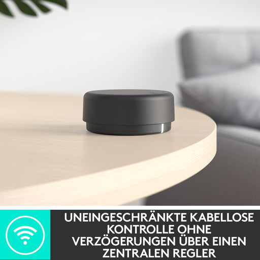 Produktbild Bluetooth-Lautsprecher - Logitech Z407 Bluetooth computer speakers with subwoofer and wireless control 40 W Graphit 2.1