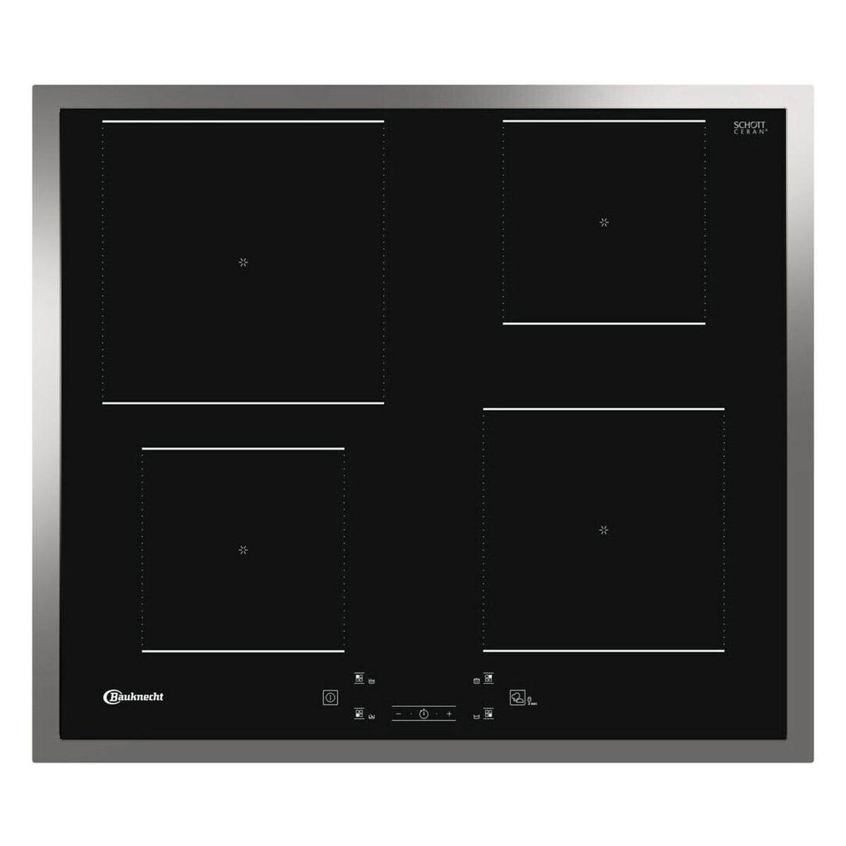 Produktbild Elektro-Standherd - Bauknecht BQ 2760S FT autarkes Induktions-Kochfeld Integriert Schwarz
