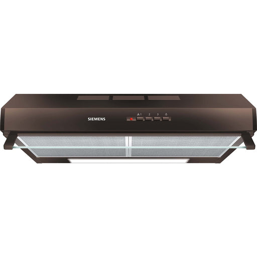 Produktbild Unterbauhaube - Siemens LU63LCC40 Unterbau-Dunstabzugshaube Braun 350 m³/h D