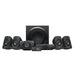 Logitech Surround Sound Speakers Z906 500 W Schwarz 5.1 Kanäle