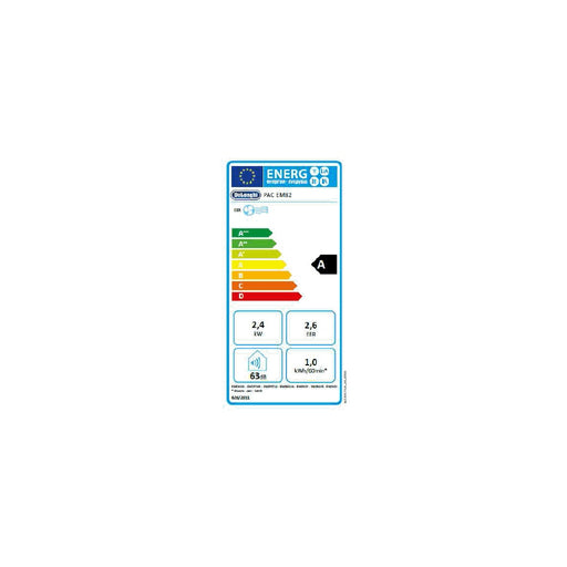 Produktbild 3-in-1-Klimagerät - De’Longhi PAC EM82 63 dB Weiß