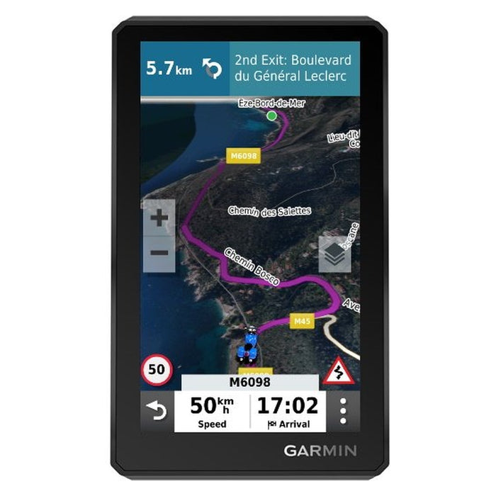 Garmin zumo XT Navigationssystem Handgeführt 14 cm (5.5 Zoll) TFT Touchscreen 262 g Schwarz