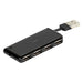 Vivanco IT-USBHUB4SL USB 2.0 480 Mbit/s Schwarz