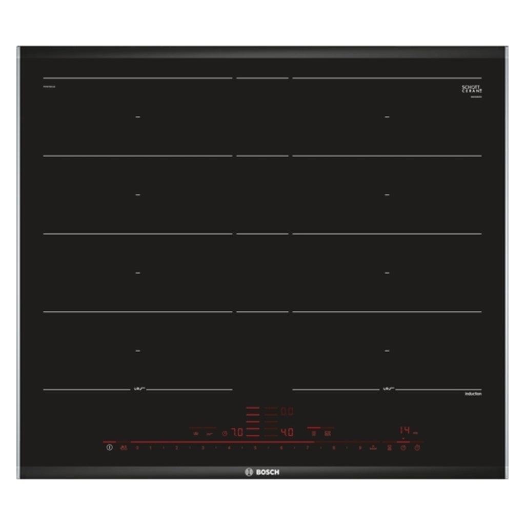 Produktbild Induktions-Kochfeld - Bosch Serie 8 PXY675DC1E Kochfeld Schwarz Integriert Zonen-Induktionskochfeld 4 Zone(n)