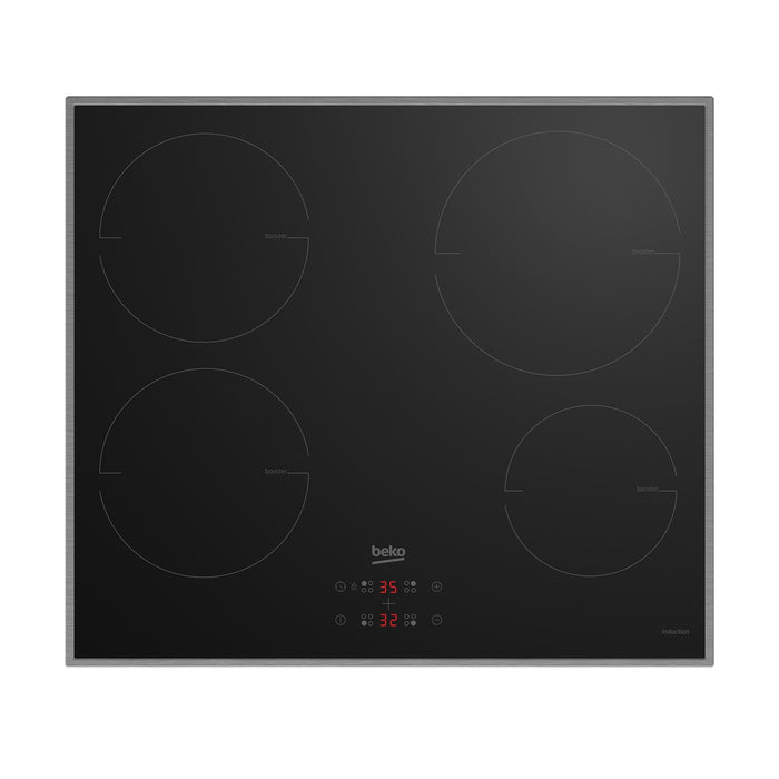 Beko HII64400MTX Induktionskochfeld Schwarz Integriert 60 cm 4-Zonen